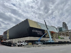 Capitol Street signage is being installed